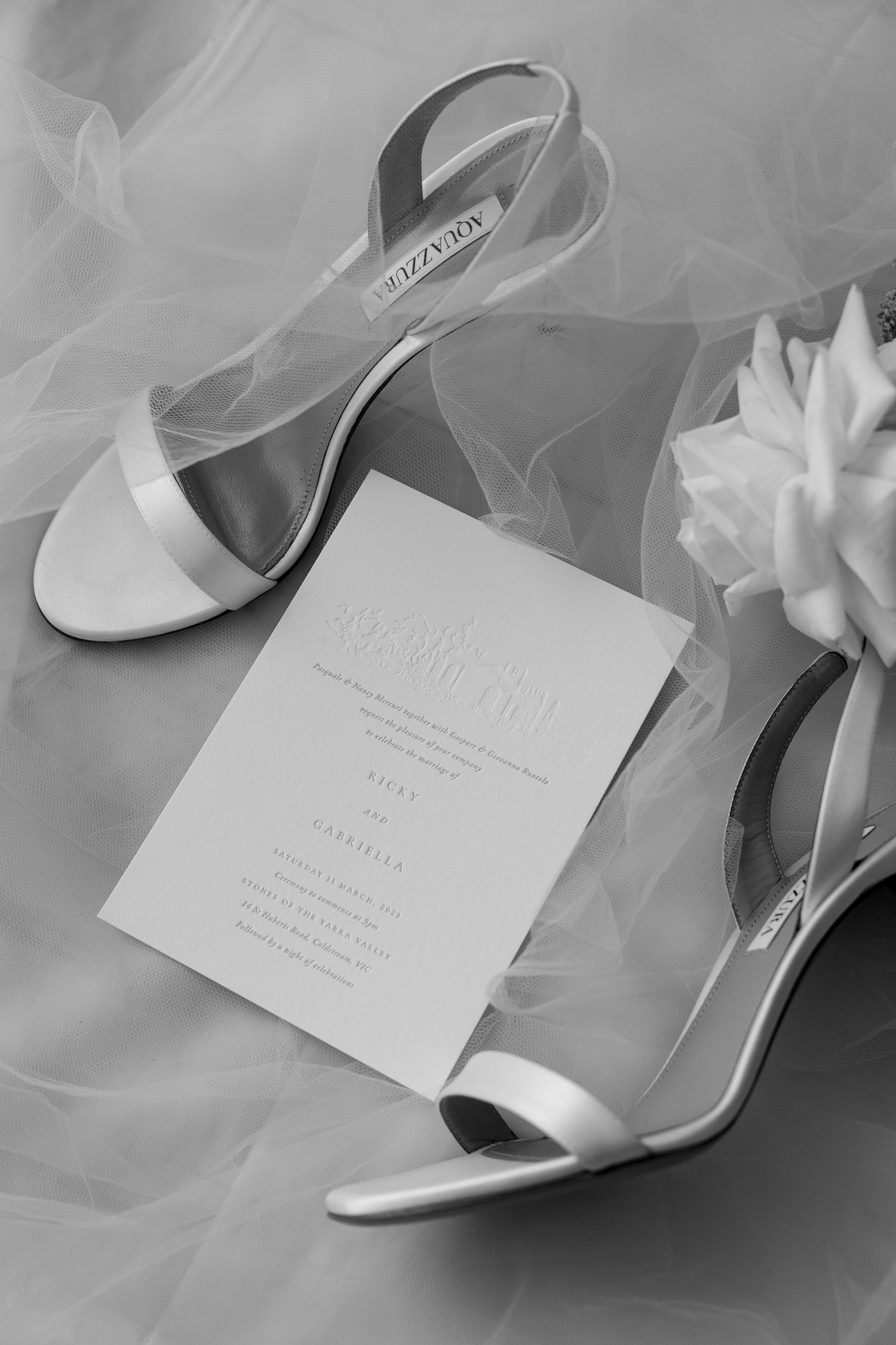 Letterpress Wedding Invitations Australia | Illustration | Ivory and Stone