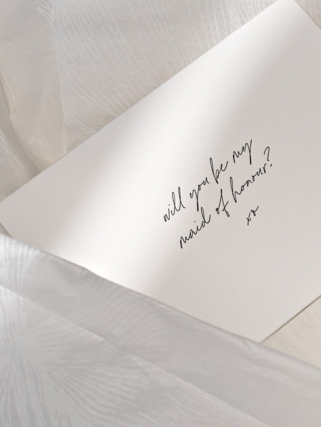 Will You Be My Maid of Honour Card